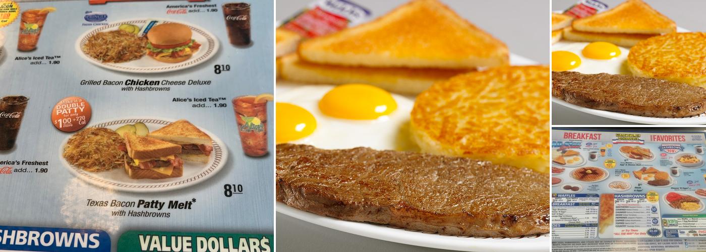Waffle House Menu