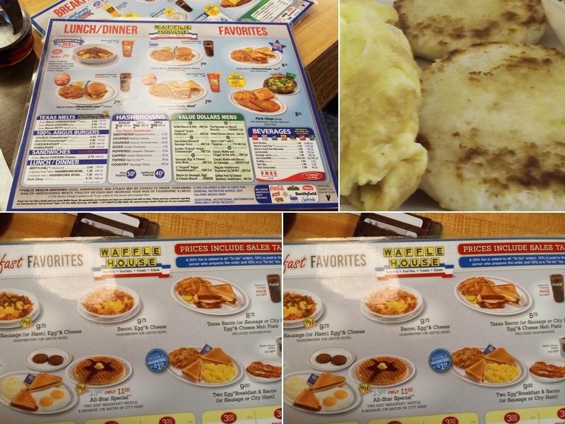 Waffle House Menu