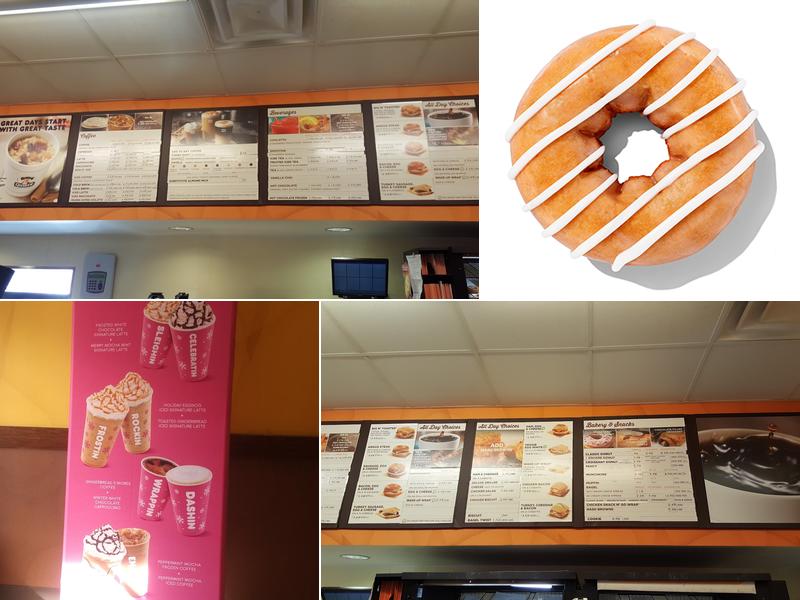 Dunkin' Menu
