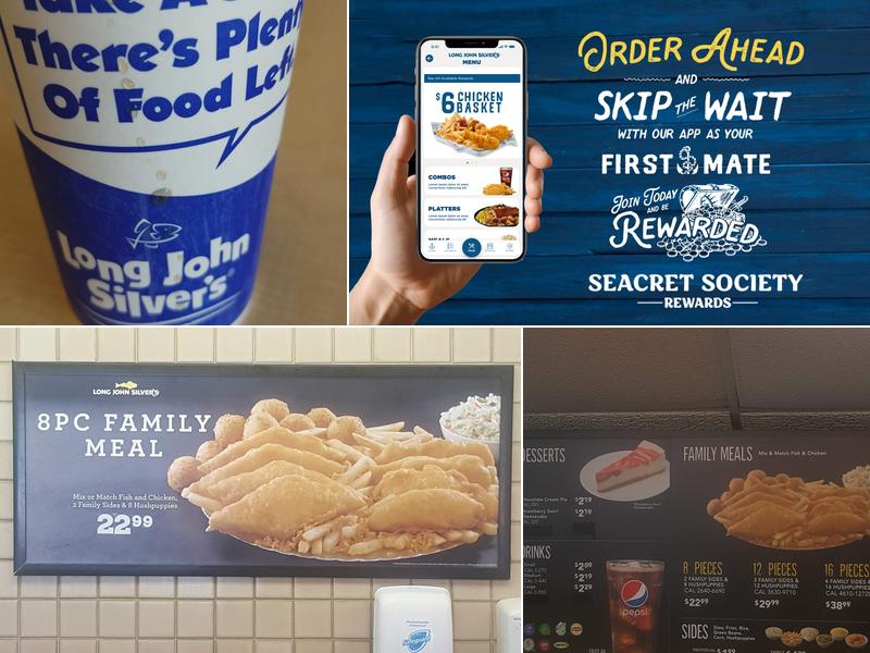 Long John Silver's Menu