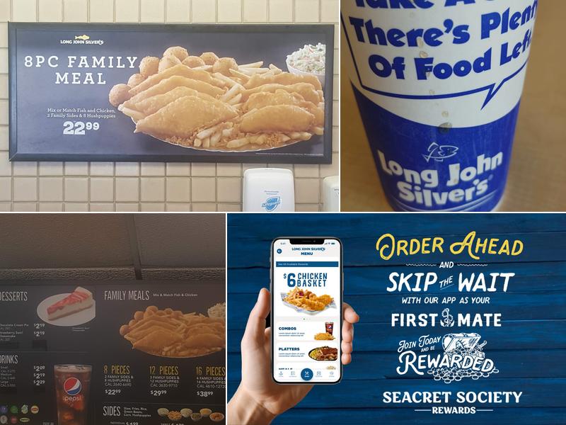 Long John Silver's Menu