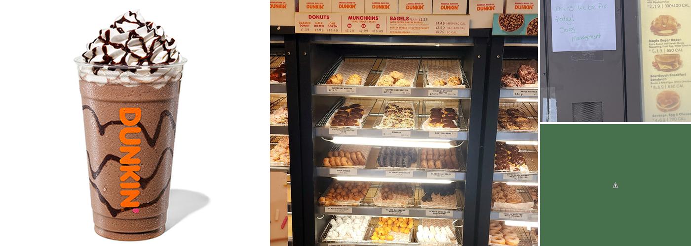Dunkin' Menu