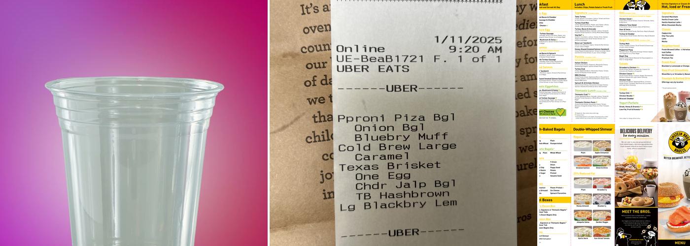 Einstein Bros. Bagels Menu