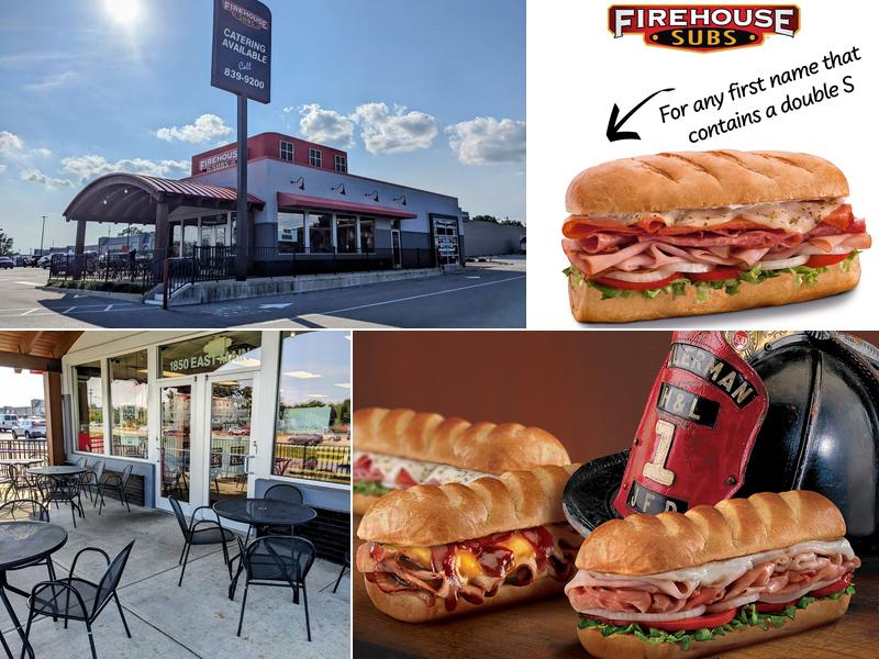 Firehouse Subs Plainfield Plaza 1850 E Main St, Plainfield