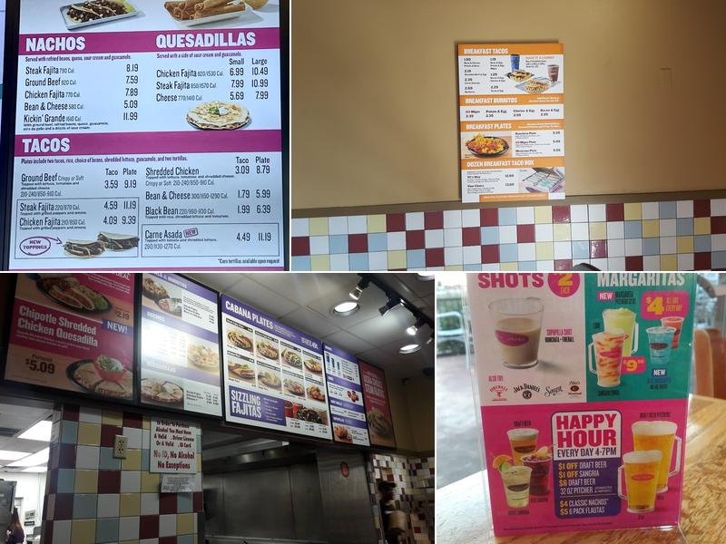 Taco Cabana Menu