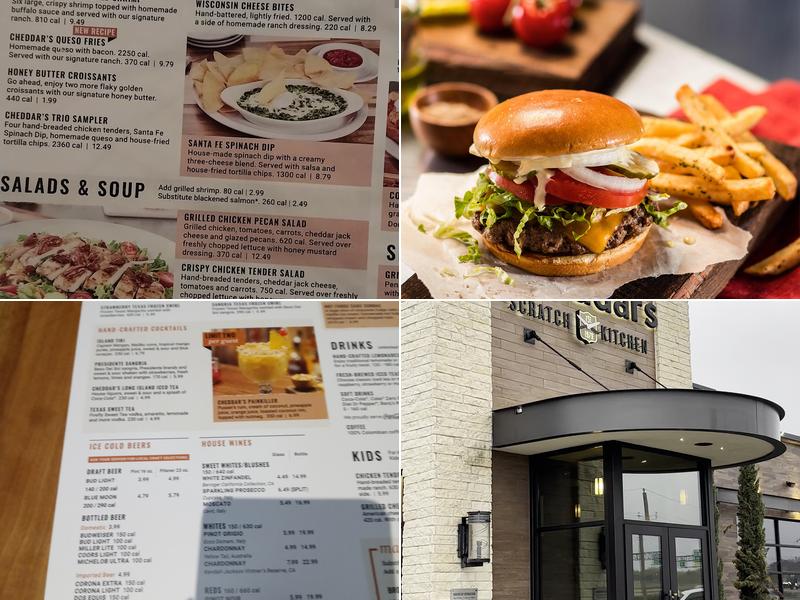Cheddar's Scratch Kitchen Menu