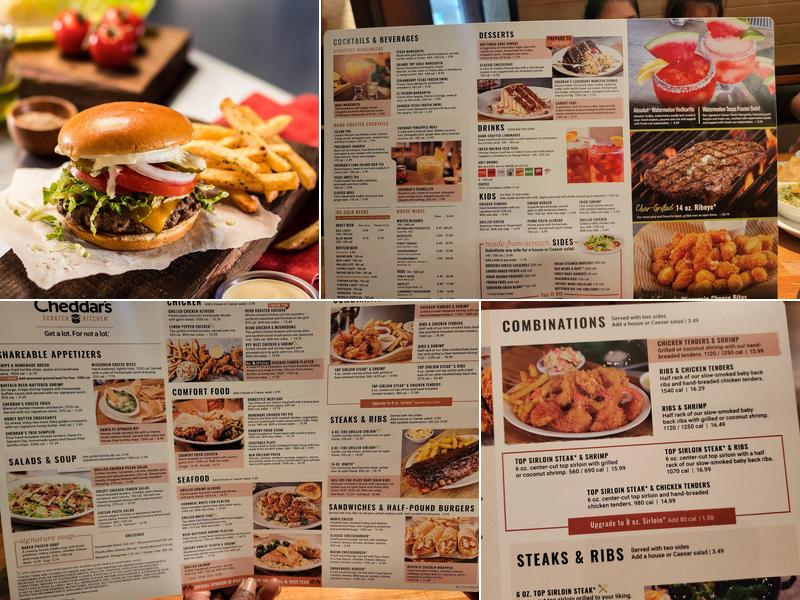 Cheddar's Scratch Kitchen Menu