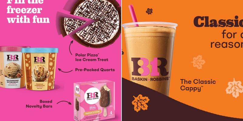 Baskin-Robbins Menu