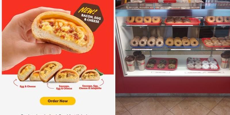 Shipley Do-Nuts Menu