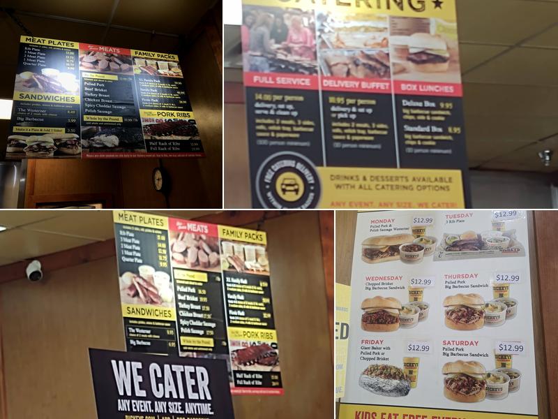 Dickey's Barbecue Pit Menu
