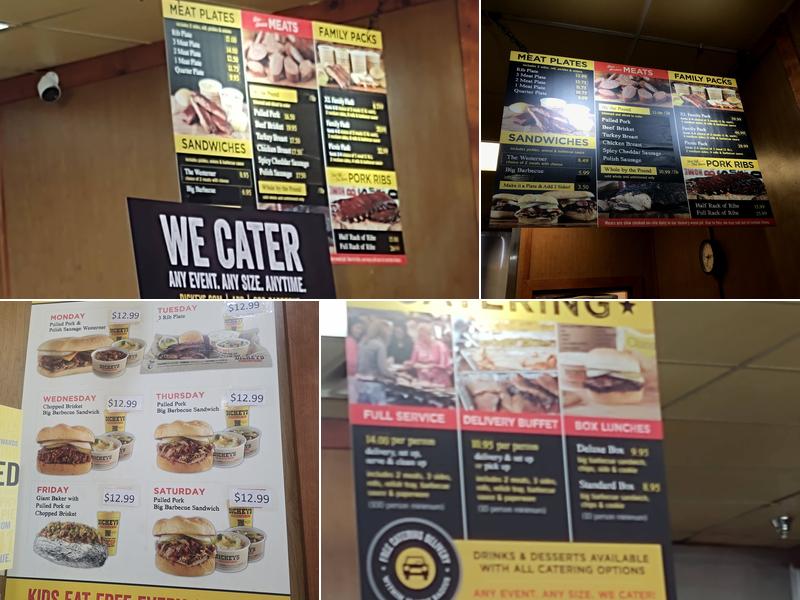 Dickey's Barbecue Pit Menu