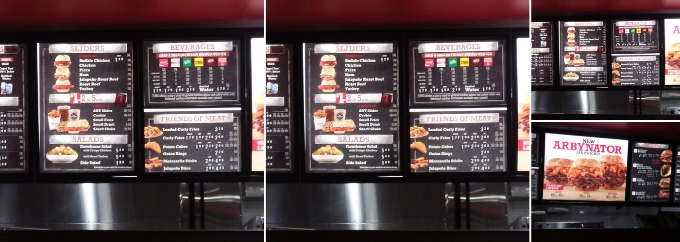 Arby's Menu