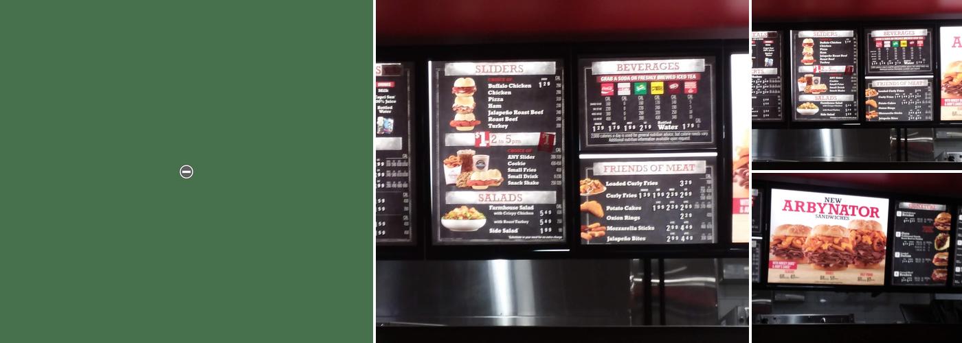 Arby's Menu