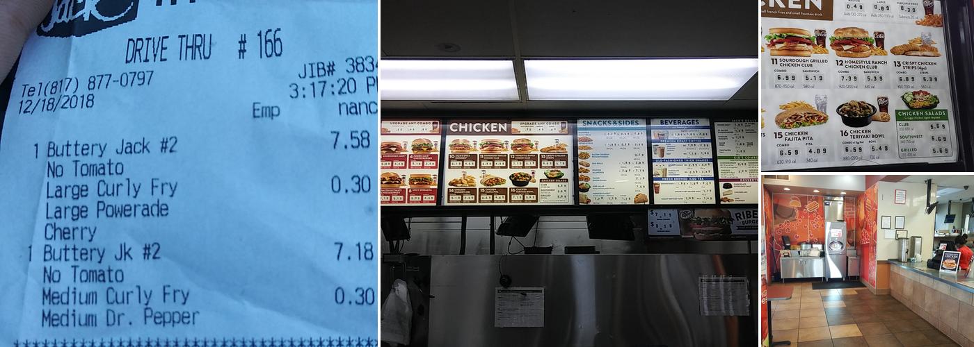 Jack In The Box Menu