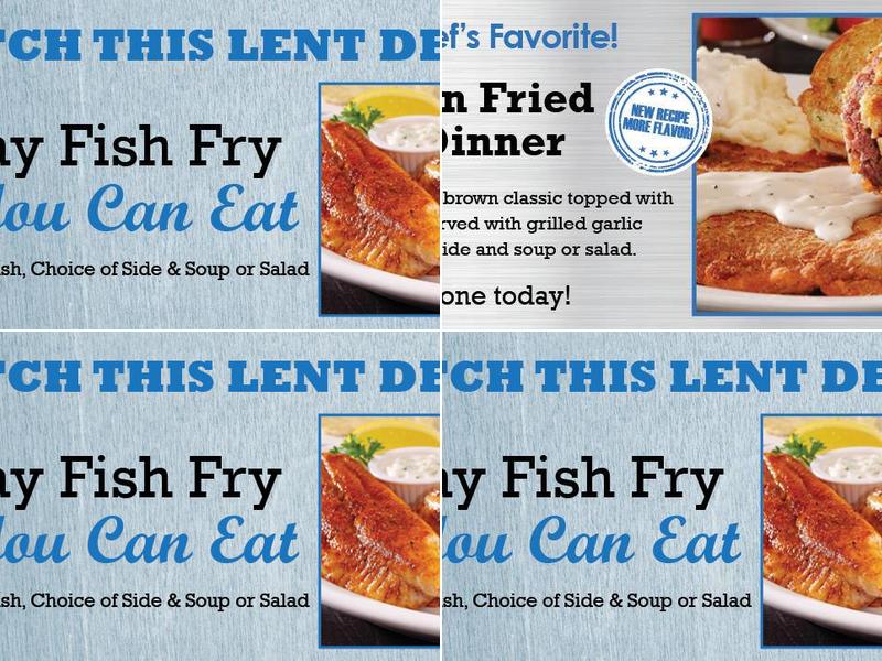 Country Pride Menu