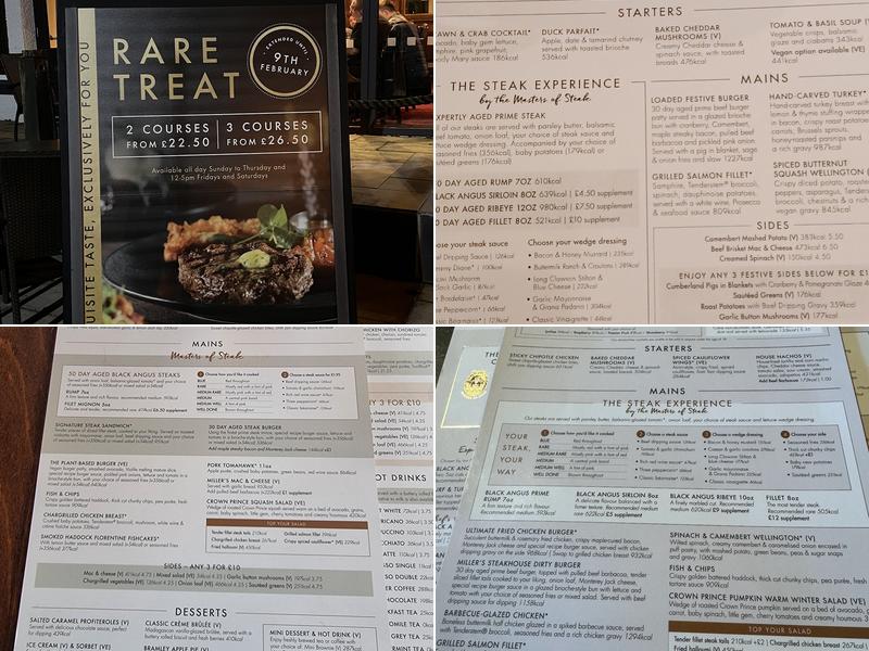 Miller & Carter Aughton Menu