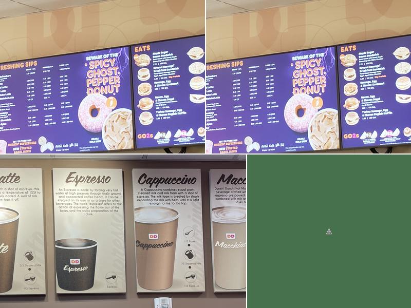 Dunkin' Menu