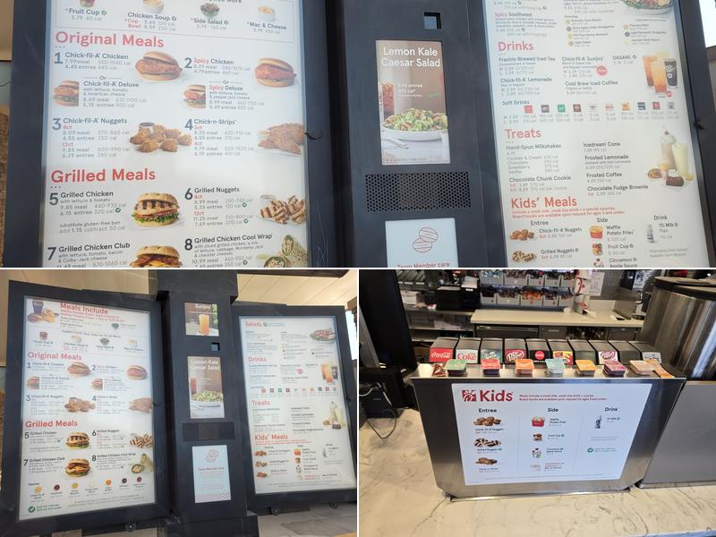Chick-fil-A Menu