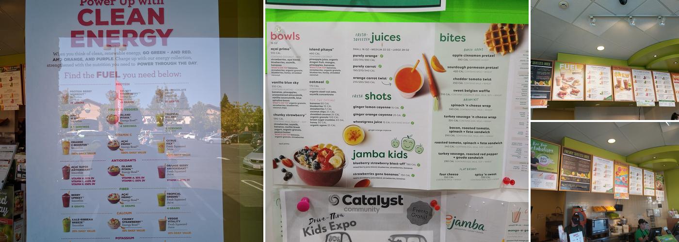 Jamba Menu