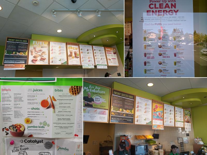 Jamba Menu