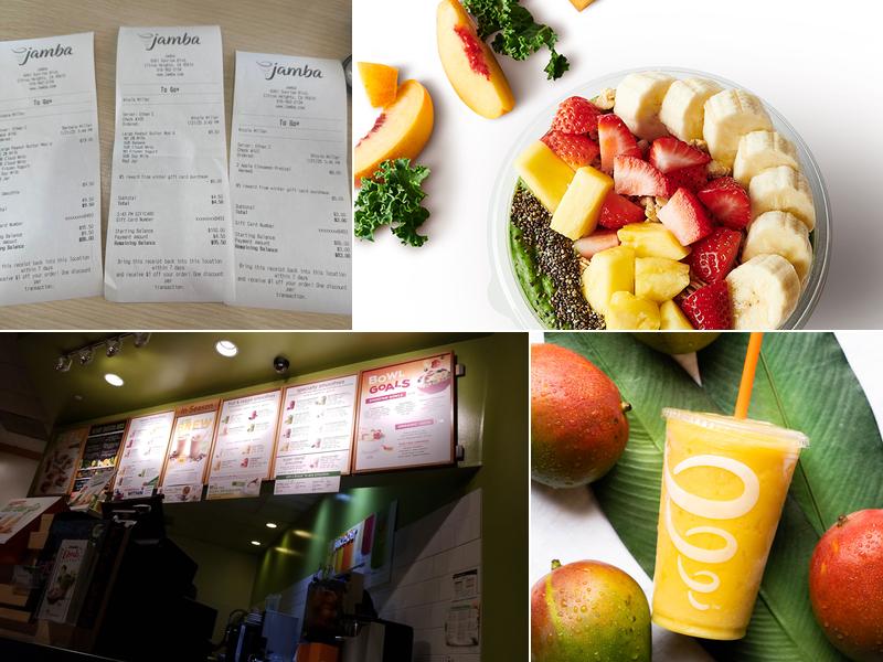 Jamba Menu