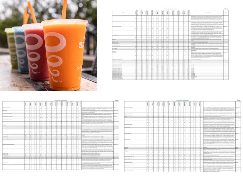 Jamba Menu