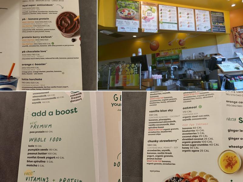 Jamba Menu