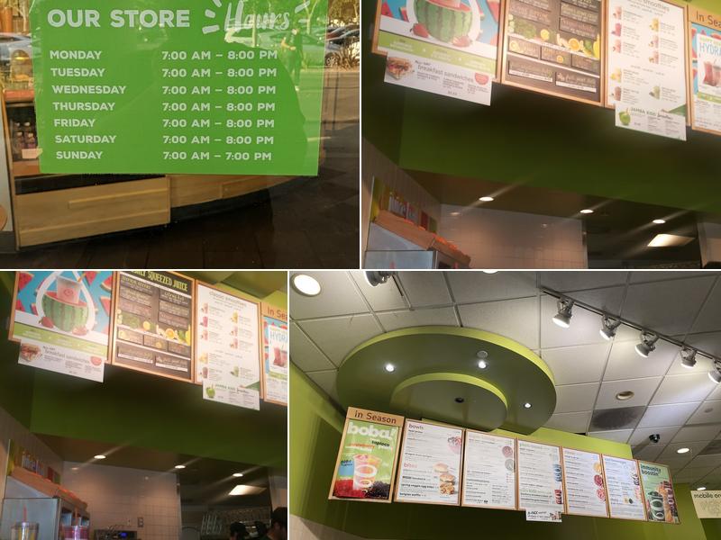 Jamba Menu