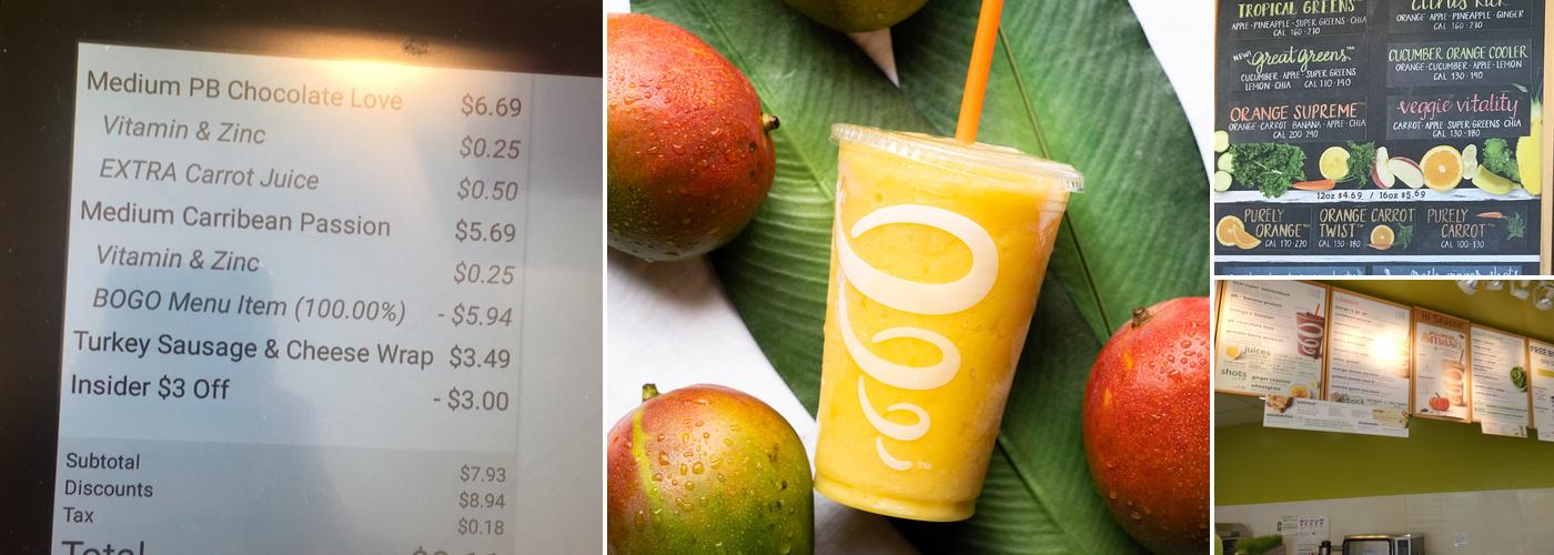 Jamba Menu