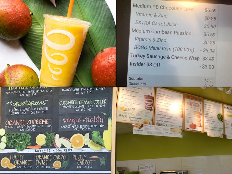 Jamba Menu