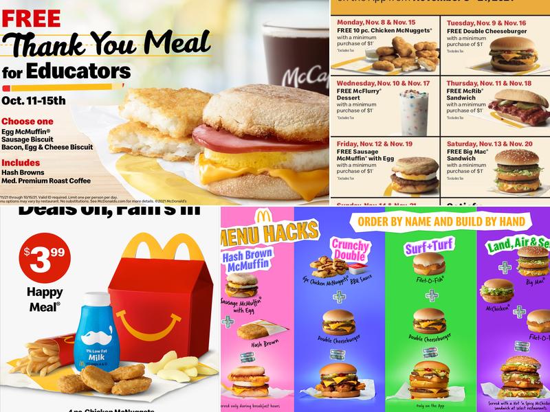 McDonald's Menu