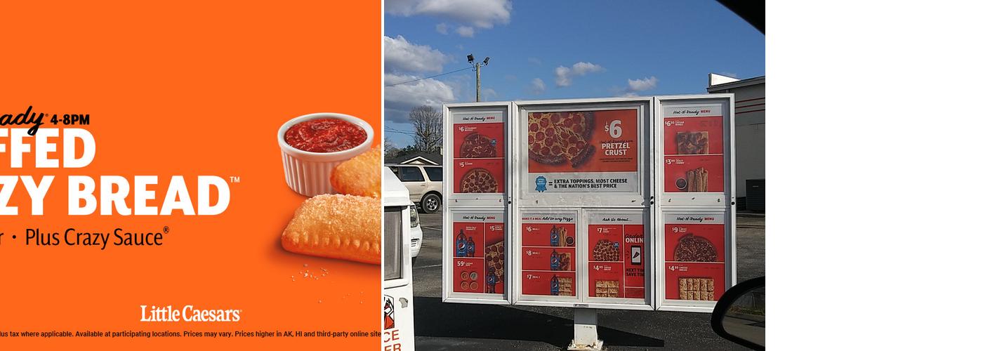 Little Caesars Pizza Menu