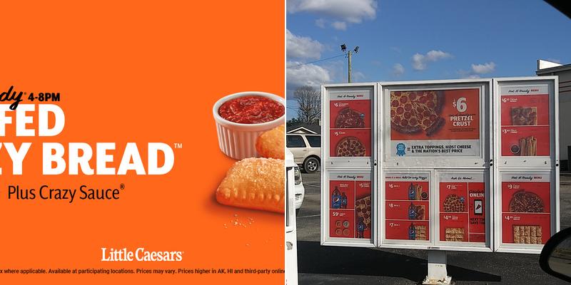 Little Caesars Pizza Menu