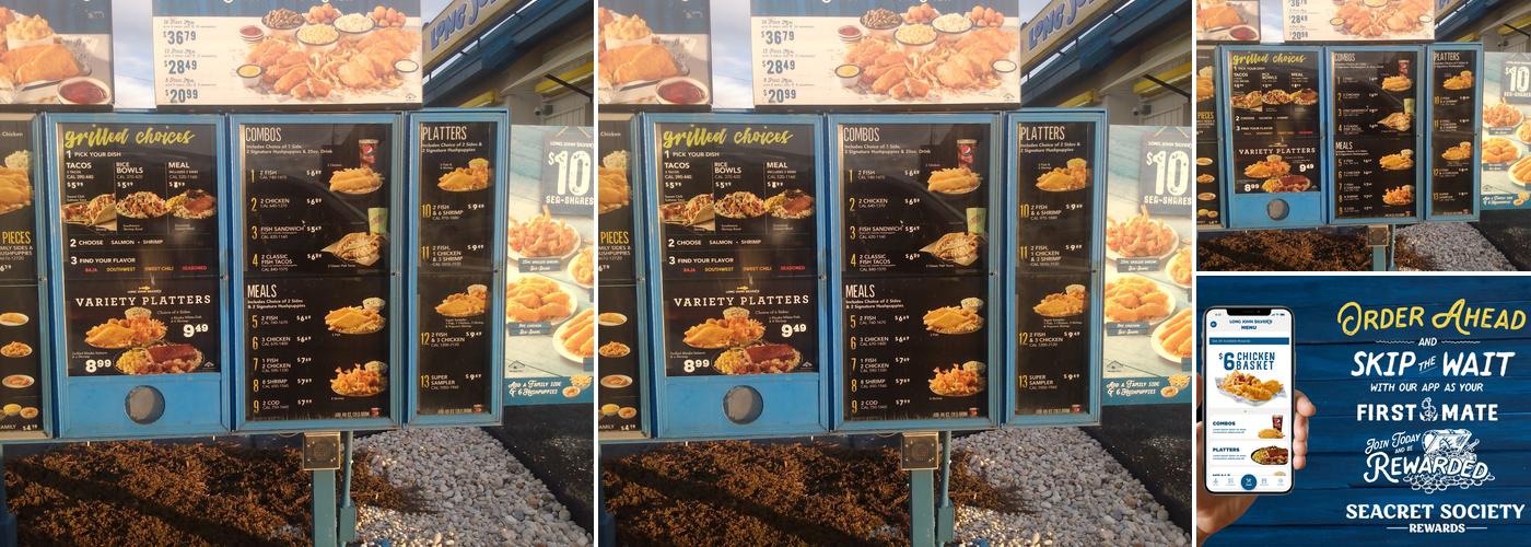 Long John Silver's Menu