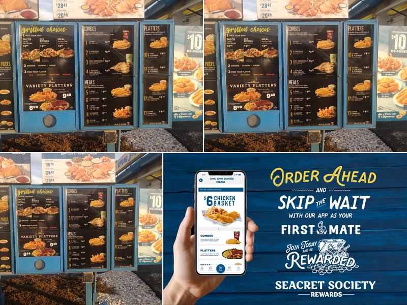 Long John Silver's Menu