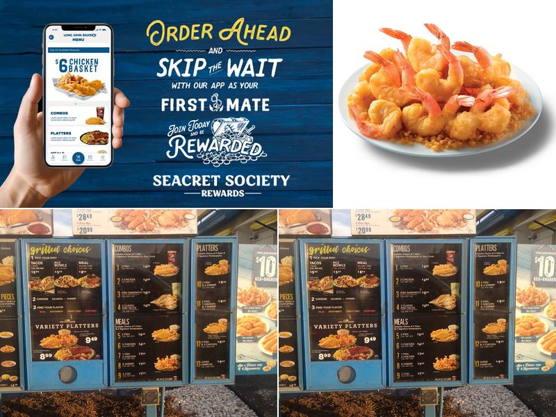 Long John Silver's Menu