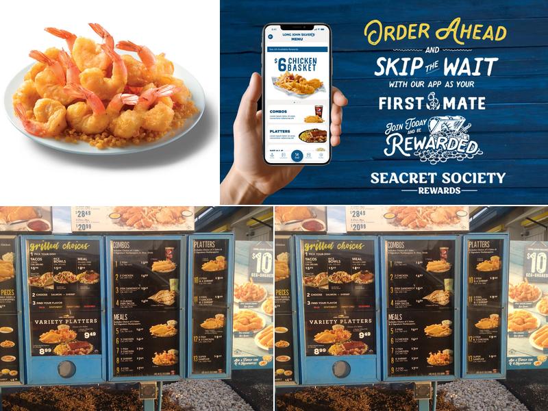 Long John Silver's Menu