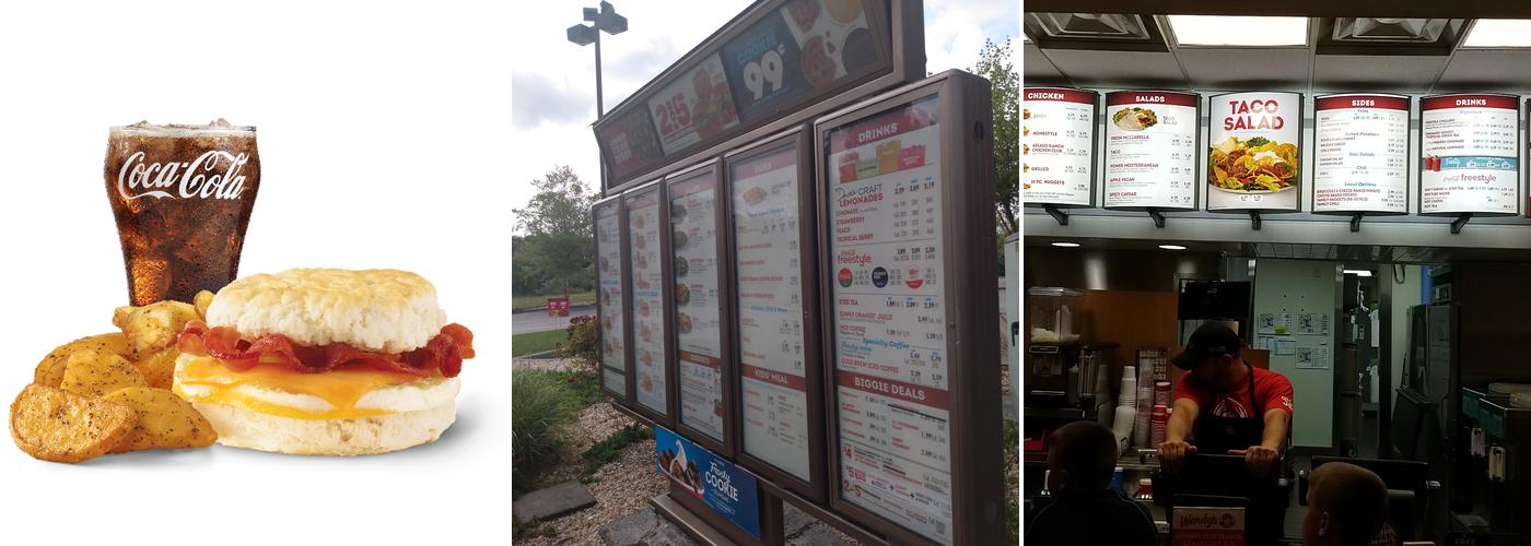 Wendy's Menu