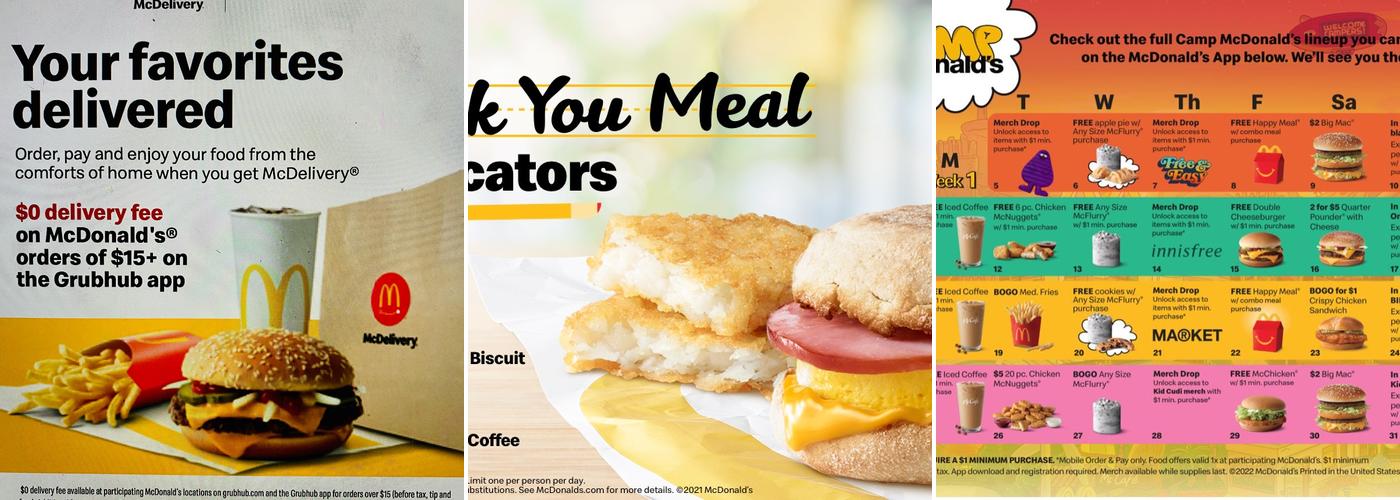 McDonald's Menu