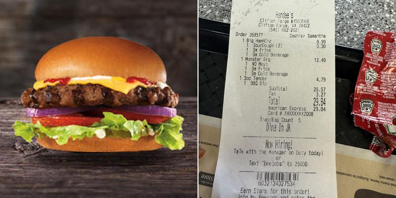Hardee’s Menu