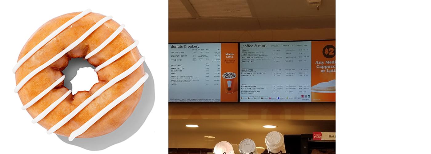 Dunkin' Menu