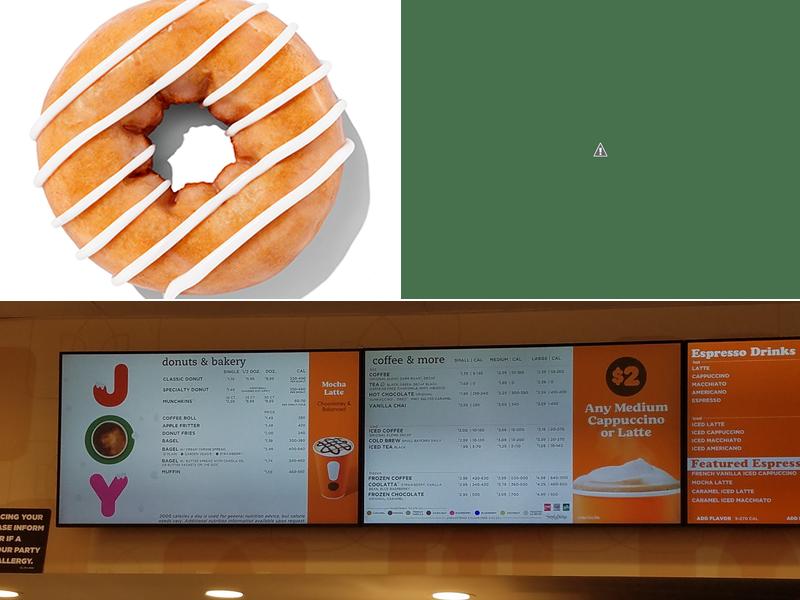 Dunkin' Menu