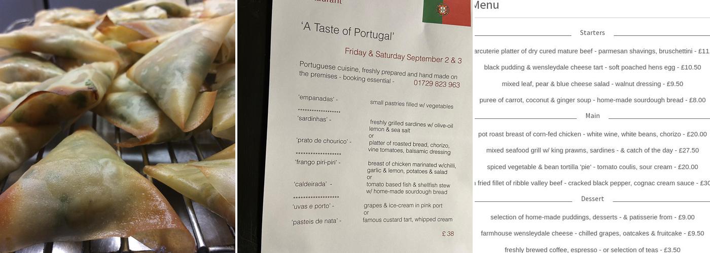 Little House Restaurant Menu