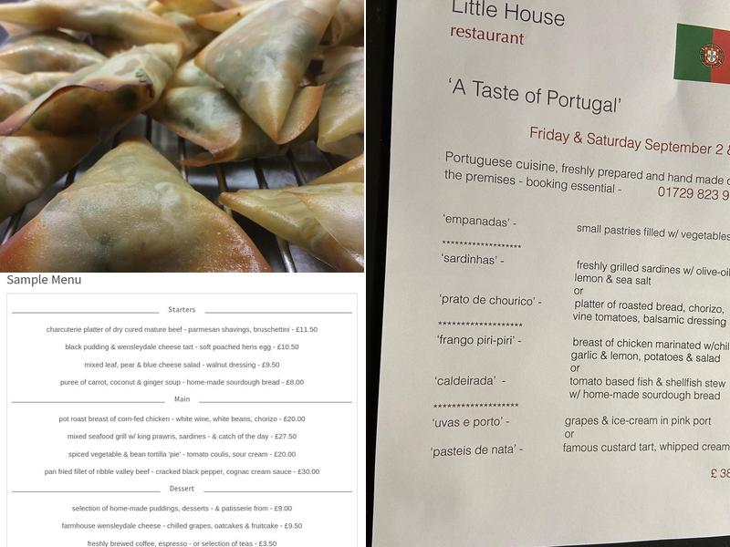 Little House Restaurant Menu