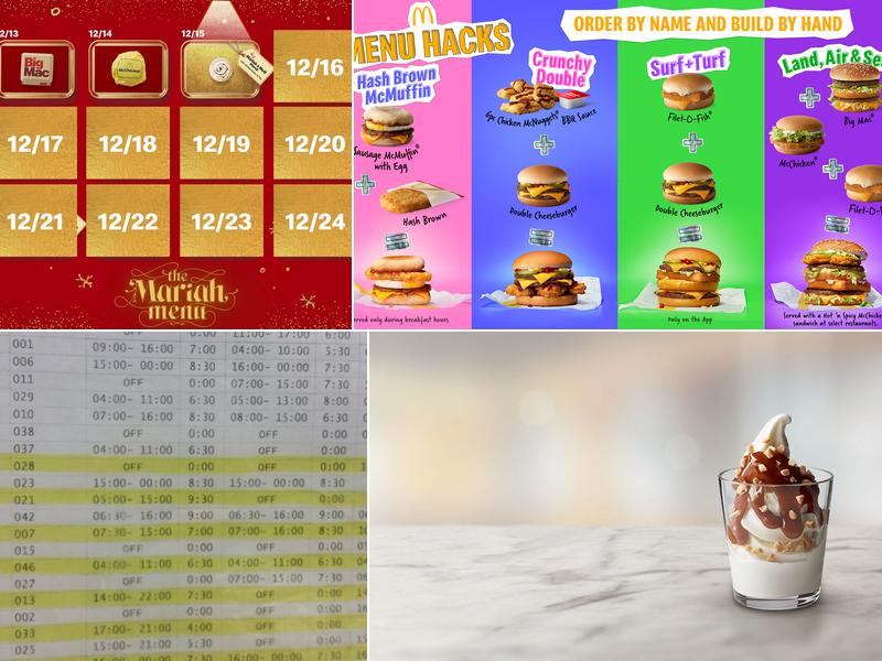 McDonald's Menu