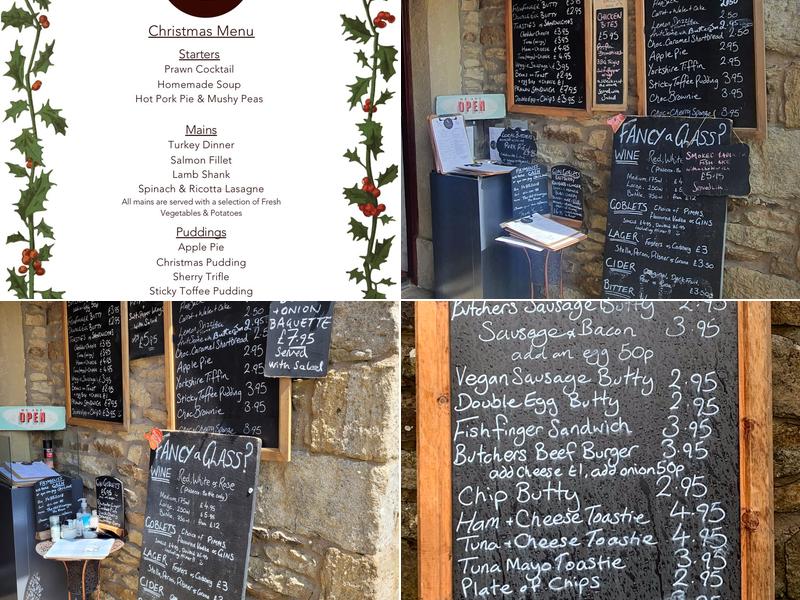 The Old Vicarage Tearooms Menu