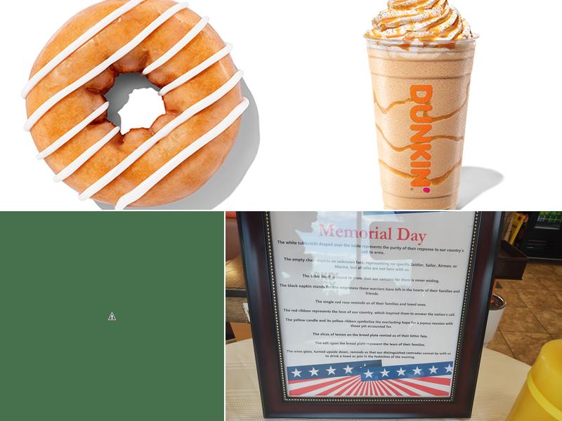 Dunkin' Menu