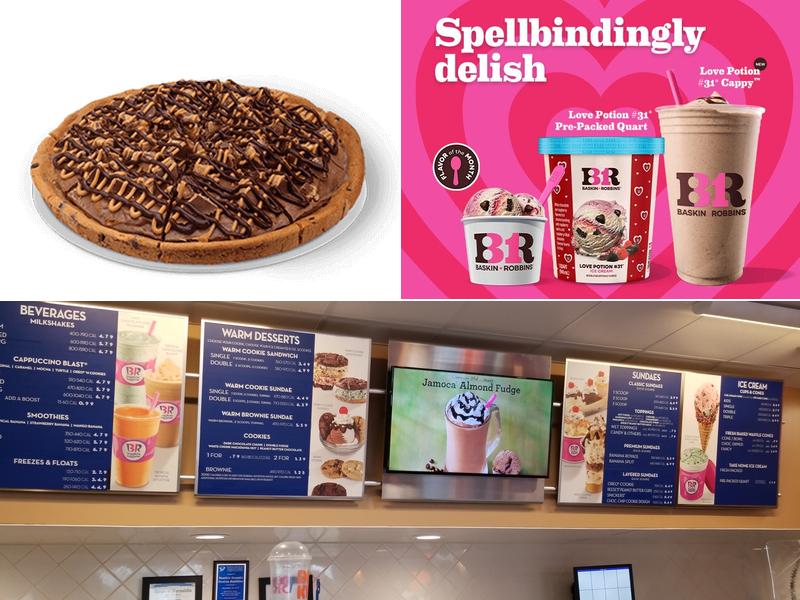 Baskin-Robbins Menu