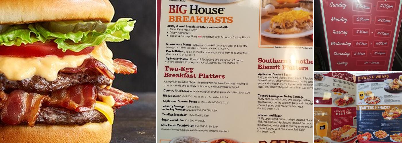 Huddle House Menu