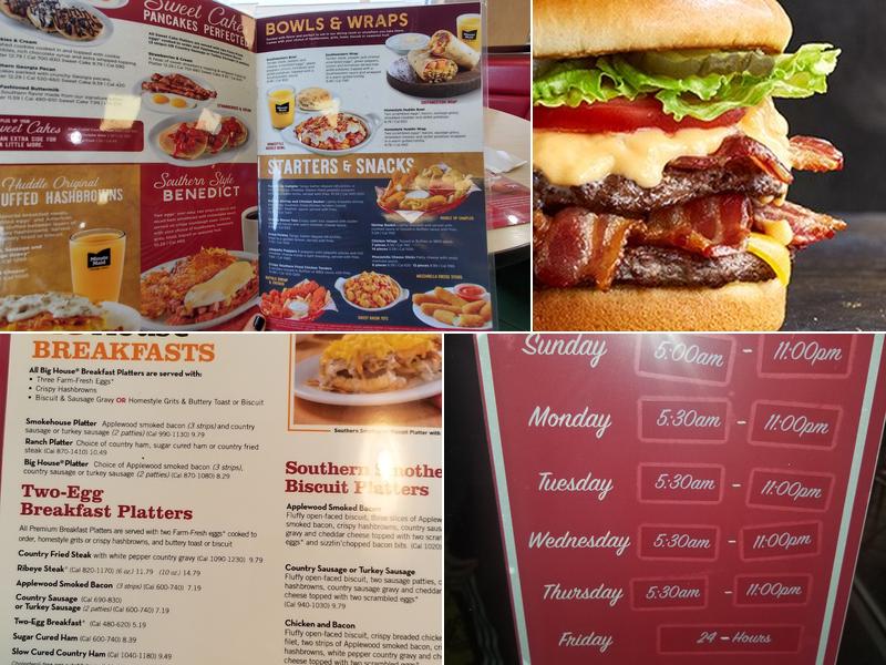 Huddle House Menu